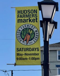Hudson Farmers Market, 10/25/2025. We’re ready! Our last Hudson market of the season. Check out asialuna.com 😊
