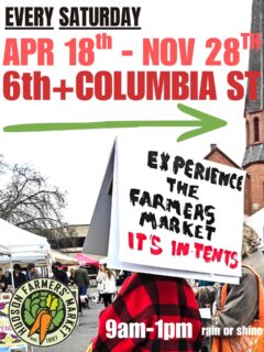 Our first farmers market of the season. Hudson Farmers Market. 25 April 2026. We’re also here on June 27, July 25, August 29, September 26 & October 31. Stop by if you’re in the area. asialuna.com 😊